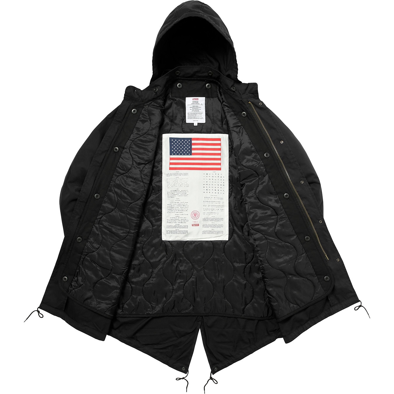 AKIRA/Supreme Fishtail Parka view 10